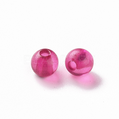 Transparent Acrylic Beads MACR-S370-A6mm-706-1
