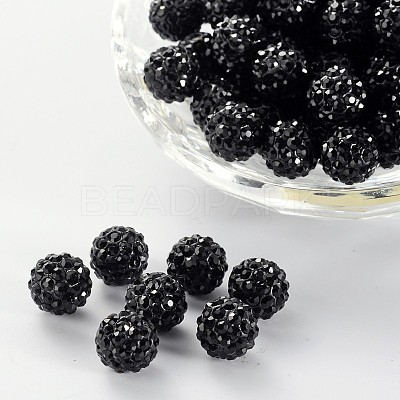 Pave Disco Ball Beads RB-H258-10MM-280-1