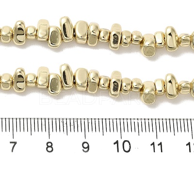Electroplated Synthetic Non-magnetic Hematite Beads Strands G-I364-B01-G-1