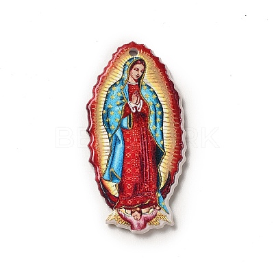 Double-sided Printed Acrylic Pendants X-MACR-K330-18-1