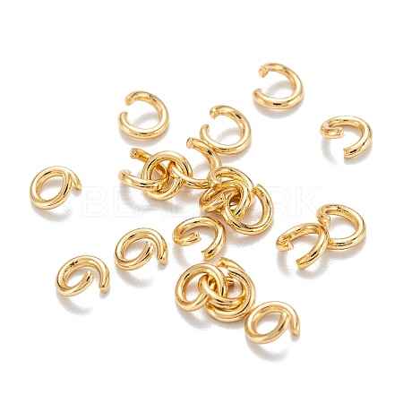 Ion Plating(IP) 304 Stainless Steel Open Jump Rings LS-STAS-F084-24G-01-1