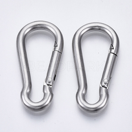 Tarnish Resistant 304 Stainless Steel Rock Climbing Carabiners X-STAS-N087-24A-01-1