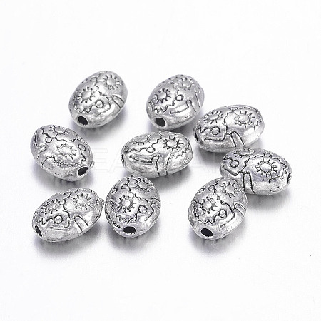 Tibetan Style Alloy Beads X-LF0559Y-NF-1