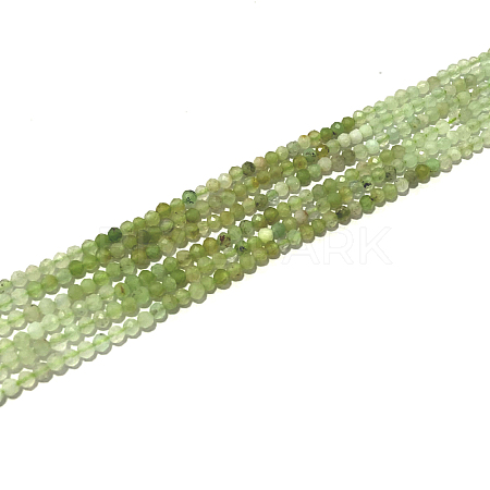 Natural Chrysoprase Beads Strands G-P438-C01-2mm-1