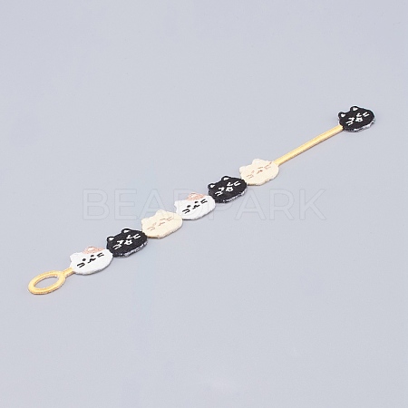 Embroidery Bracelets for Girls BJEW-H535-05-1