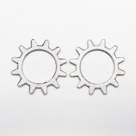 Tibetan Style Alloy Steampunk Pendants TIBEP-AB5031-AS-FF-1
