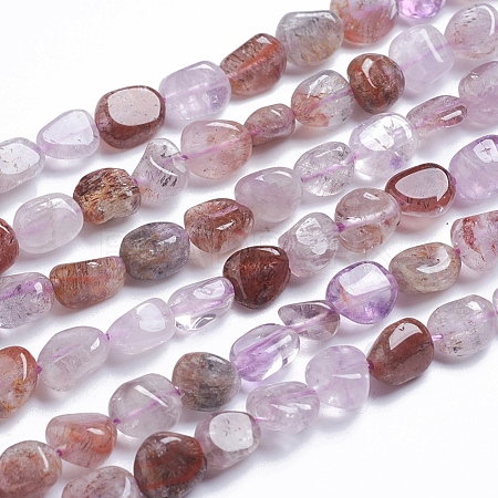 Natural Auralite Beads Strands G-G841-A01-1