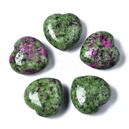 Natural Ruby in Zoisite Quartz Healing Stones G-R418-152-1