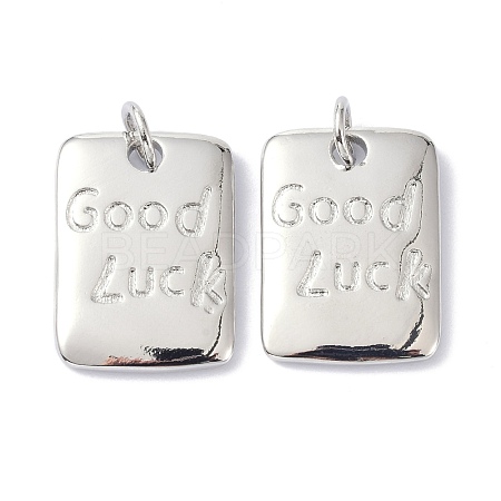 Eco-Friendly Brass Pendants KK-C221-03P-1