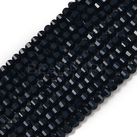 Opaque Glass Beads Strands GLAA-G125-01C-07-1