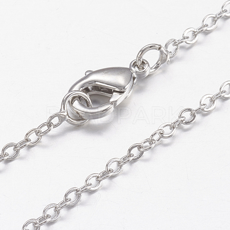 Brass Chain Necklaces X-MAK-L009-07P-1