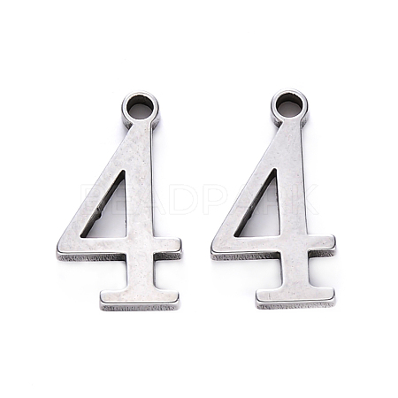 Tarnish Resistant 201 Stainless Steel Charms STAS-R108-04-1