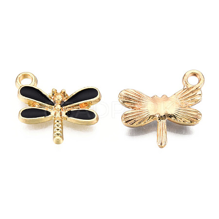 Light Gold Plated Alloy Charms ENAM-T009-02A-1