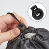 50Pcs PP Plastic Iron Spring Cord Locks KY-CN0002-36B-4
