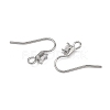 SHEGRACE Brass Pave Cubic Zirconia Earring Findings XGRQ4S735-742P-2
