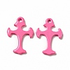 Spray Painted 201 Stainless Steel Charms STAS-G304-26E-1