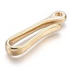 Brass S Hook Clasps KK-WH0020-01-1