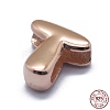 925 Sterling Silver European Beads STER-E064-01T-RG-3