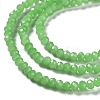 Baking Paint Imitation Jade Glass Bead Strands LS-DGLA-A034-J4MM-A9-5