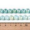 Anti-Tarnish Electroplate Glass Beads Strands GLAA-N010-10mm-13-2