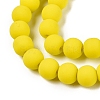 Opaque Glass Beads Strands GLAA-T032-P8mm-MD10-3