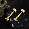 Star Glass Ear Fake Plugs EJEW-H105-23G-A-3