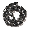 Natural Larvikite Beads Strands G-I377-A10-3