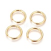 Ion Plating(IP) 304 Stainless Steel Hoop Earrings EJEW-P177-G-19-2