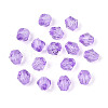 Transparent Acrylic Beads TACR-S146-4mm-19-1