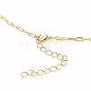 Star & Safety Pin Shape Pendant Necklaces Sets NJEW-JN03137-01-9