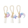 Resin Heart/Moon/Star Cup Charms HJEW-JM02071-1