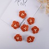 Flower Wool Ornament Accessories AJEW-WH0816-165H-1