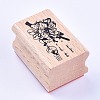Wooden Stamps AJEW-WH0085-A09-1