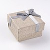 Square Cardboard Rings Boxes CBOX-D028-01-2