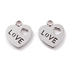 304 Stainless Steel Charms STAS-Y002-01P-1