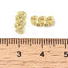 Rack Plating Brass Pave Clear Cubic Zirconia Spacer Bars KK-B088-11B-G-3