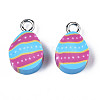 Handmade Polymer Clay Charms X-CLAY-S096-017-2