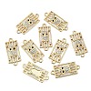 Alloy Rhinestone Connector Charms FIND-TAC0014-52B-2
