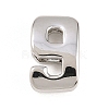 Number 9 Brass Beads KK-B167-B167-26P-09-1