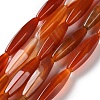 Natural Agate(Dyed & Heated) Beads Strands G-M446-A01-01B-2