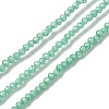 Cubic Zirconia Beads Strands G-G792-47-06A-1