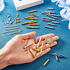 Iron Slide On End Clasp Tubes FIND-PJ0001-01-15