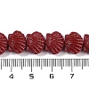 Synthetic Coral Dyed Carved Beads Strands CORA-K009-05A-05-4