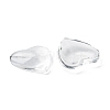 Transparent Glass Heart Cabochons GGLA-R021-20mm-3