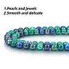 2 Strands Natural Chrysocolla and Lapis Lazuli Beads Strands G-GO0001-38B-3