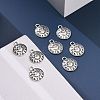 Tibetan Style Alloy Pendants PALLOY-A15541-AS-2-4