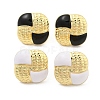 PVD Vacuum Plating Golden 304 Stainless Steel Stud Earrings for Women EJEW-Z068-13G-1