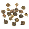 6 Sets 3 Style Tibetan Style Alloy Pendants TIBEP-TA0001-08AB-3