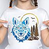 Plastic Reusable Drawing Painting Stencils Templates DIY-WH0172-259-7
