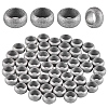 304 Stainless Steel Large Hole Beads STAS-SZ0001-77-1
